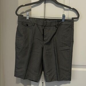 GAP Women's Gray Flat Front Shorts